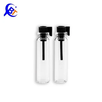 Frascos de amostra de perfume vazios